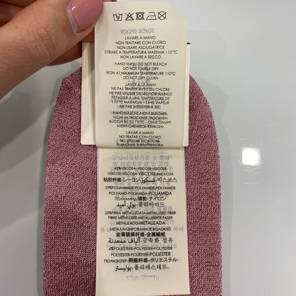 Gucci Interlocking GG Logo Chain Socks - Picture 10 of 11